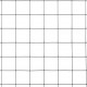 Sonata Стоманена мрежа с PVC покритие, квадратни отвори 10x0,5 м сива -