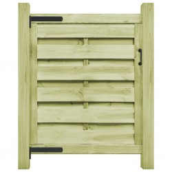 Sonata Градинска порта, FSC импрегниран бор, 100x100 см, зелена - Garduri