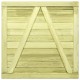 Sonata Градинска порта, FSC импрегниран бор, 100x100 см -