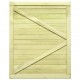 Sonata Градинска порта, FSC импрегниран бор, 125x100 см -