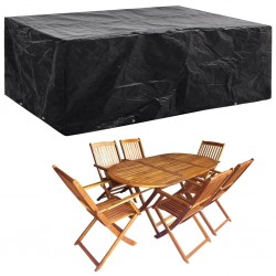 Sonata Градинско покривало за мебели, 8 капси, 242x162x100 см - Unelte și accesorii de grădină