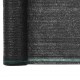 Sonata Тенис екран, HDPE, 1,4x50 м, черен -
