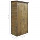 Sonata Градинска барака, FSC импрегниран бор, 100x100x210 cм -