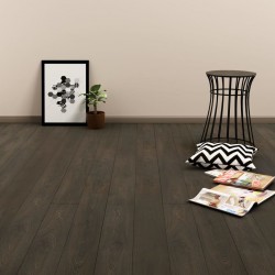 Sonata Самозалепващи подови дъски, 4,46 м², PVC, тъмнокафяви - Materiale pentru decorațiuni