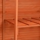 Sonata Градински шкаф за съхранение, 120x50x91 см, дърво -