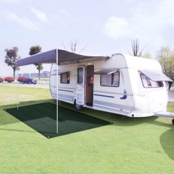 Sonata Килим за палатка, 250x600 см, HDPE, зелен - Camping și turism