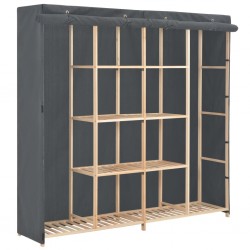 Sonata Гардероб, сив, 173x40x170 см, текстил - Dulapuri