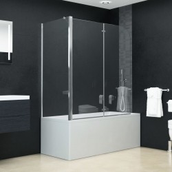Sonata Душ параван хармоника, ESG стъкло, 120x68x140 см - Produse pentru baie și WC