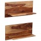 Sonata Рафтове за стена, 2 бр, 58x26x20 см, шишам масив -