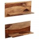 Sonata Рафтове за стена, 2 бр, 58x26x20 см, шишам масив -