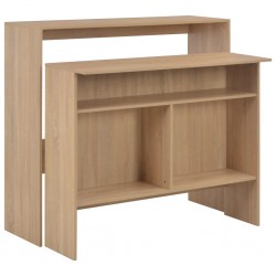 Sonata H Бар маса с 2 плота, дъб, 130x40x120 см - Mese de dining