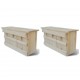 Sonata Къщички за врабчета 2 бр дърво 44x15,5x21,5 см -