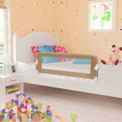 Sonata Ограничител за бебешко легло, таупе, 120x42 см, полиестер - Mobilier pentru bebeluși