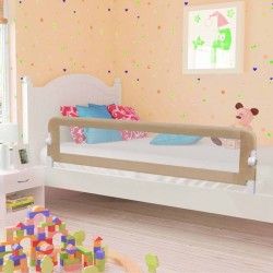 Sonata Ограничител за бебешко легло, таупе, 180x42 см, полиестер - Mobilier pentru bebeluși