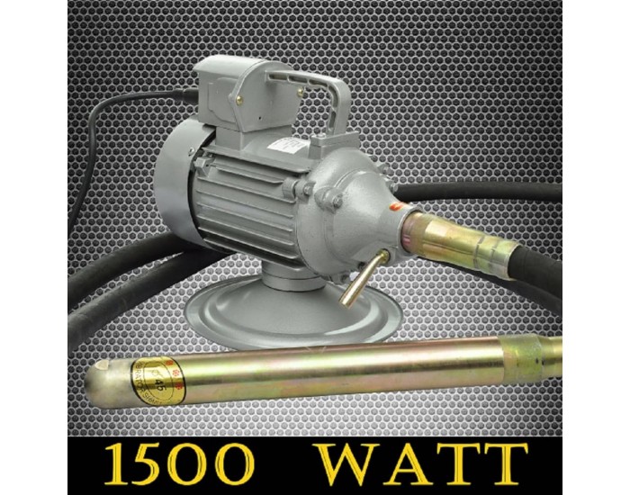 Вибратор за бетон с маркуч 6 м, 1500 W -