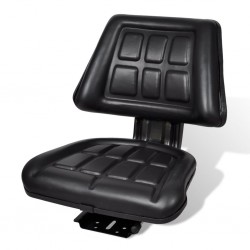 Sonata Седалка за трактор с облегалка, черна - Unelte și accesorii de grădină