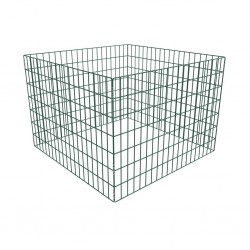 Sonata Квадратен мрежест градински компостер, 100x100x70 см - Construcții de exterior