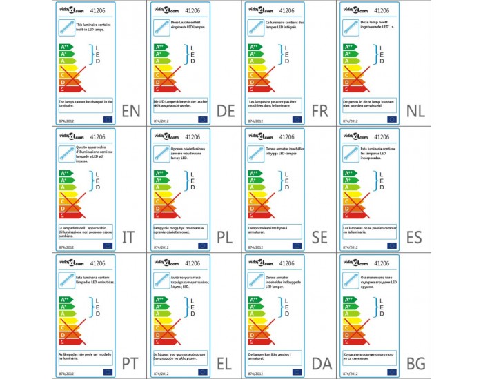 Sonata LED потопяема лампа с батерии RGB 32 см -