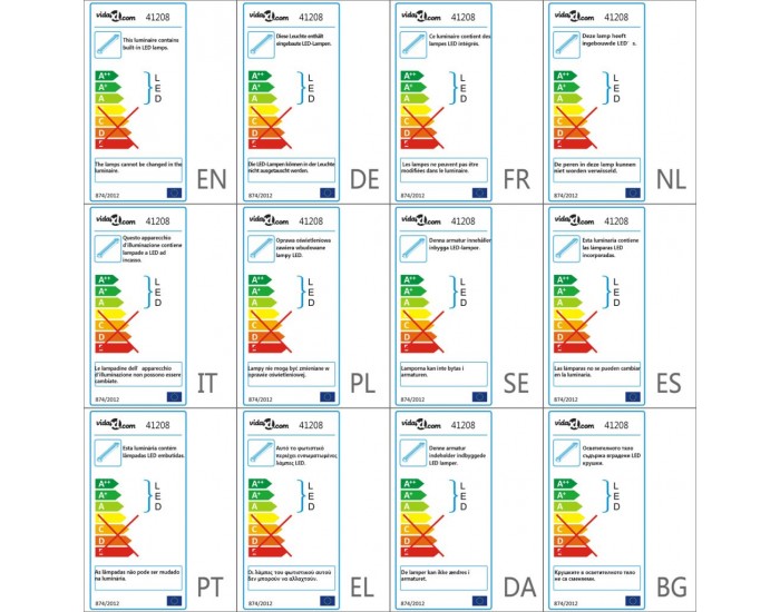 Sonata LED аквариумна лампа RGB 56,5 см -