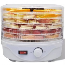 Дехидратор за храни с 6 тавички, кръгъл - Mici electrocasnice