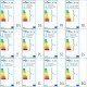 Елегантен метален полилей, цвят: антично черно, 8 x E14 крушки -