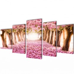 Декоративни панели за стена Черешов цвят, 200 x 100 см - Tablouri, postere, puzzle-uri
