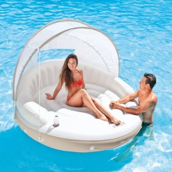 Intex Canopy Island Надуваем остров, 199x150 см, 58292EU - Comparare produse