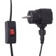 Sonata Правоъгълен фонтан за басейн, LED, неръждаема стомана, 90 см -