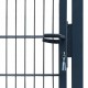 Градинска врата (единична) 106 х 210 см, сив антрацит -