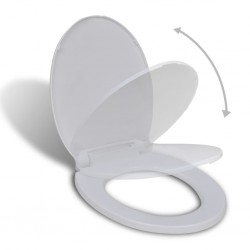 Sonata Тоалетна седалка с плавно затваряне, бяла, овална - Produse pentru baie și WC