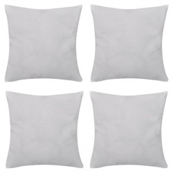 Sonata Калъфки за възглавници, 4 бр, памук, 50 x 50 см, бели - Perne decorative