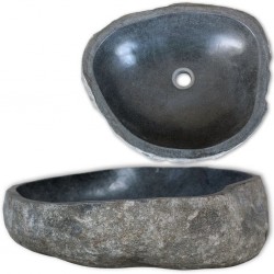 Sonata Овална мивка от речен камък, 38-45 см - Lavoare și baterii