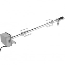 Sonata BBQ шиш с професионален мотор, стоманен, 1200 мм - Mici electrocasnice