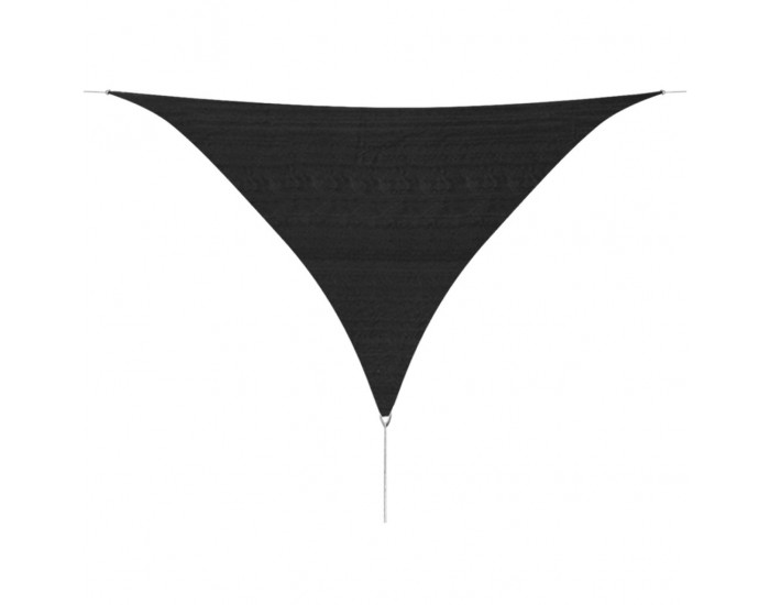 Sonata Сенник платно, HDPE, триъгълно, 3,6х3,6х3,6 м, антрацит -