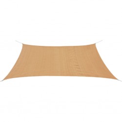 Sonata Слънцезащитно платно, HDPE, правоъгълно, 2x4 м, бежово - Copertine și umbrele