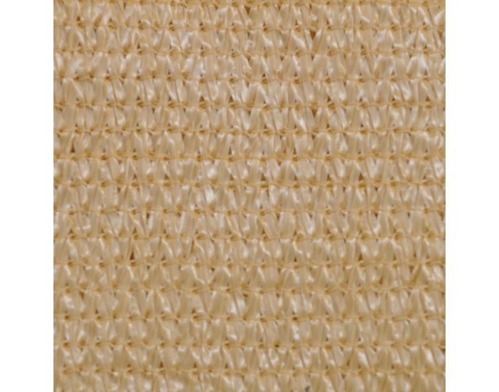 Sonata Сенник платно, HDPE, триъгълно, 3,6х3,6х3,6 м, бежово -