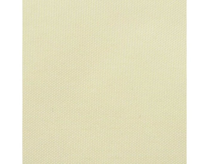 Sonata Балконски екран от оксфорд плат, 75x600 см, кремав -