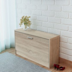Sonata Пейка/шкаф за съхранение на обувки, дъб, 80x24x45 cм - Pantofare