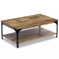 Sonata H Маса за кафе от мангово дърво, 100x60x38 cм - Măsuțe de living