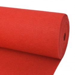 Sonata Изложбен килим, 1x12 м, червен - Materiale pentru decorațiuni