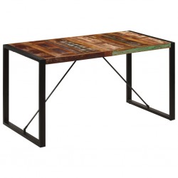 Sonata H Трапезна маса, 140x70x75 cм, регенерирано дърво масив - Mese de dining