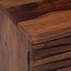Sonata ТВ шкаф, 120x30x40 cм, шишамово дърво масив -