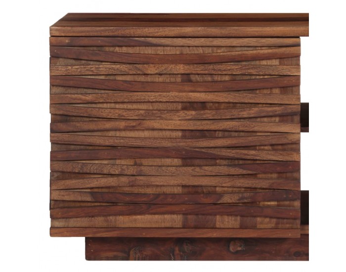 Sonata ТВ шкаф, 120x30x40 cм, шишамово дърво масив -