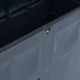 Sonata Градинска кутия за съхранение, 320 л, черна -