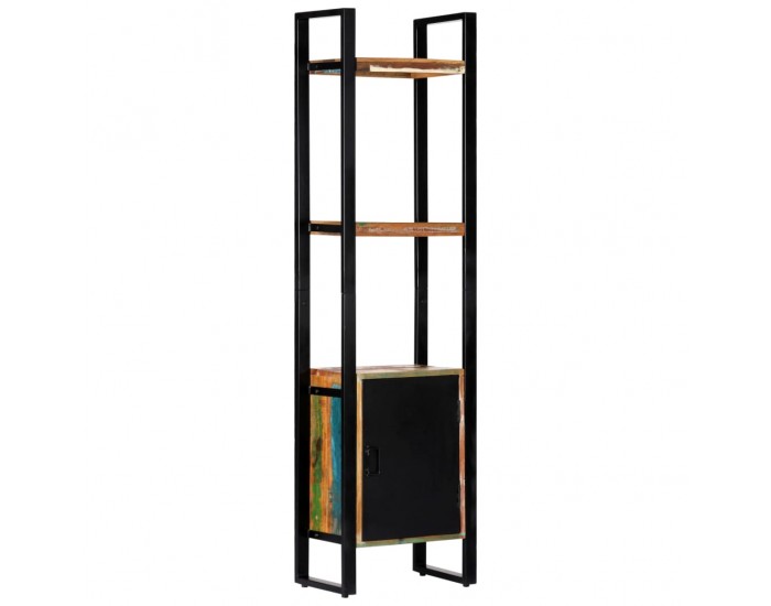 Sonata Етажерка за книги, 45x30x171 см, регенерирано дърво масив -