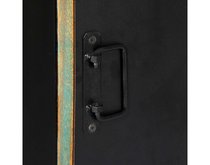 Sonata Етажерка за книги, 45x30x171 см, регенерирано дърво масив -
