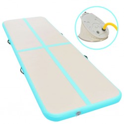 Sonata Надуваем дюшек за гимнастика с помпа, 300x100x10 см, PVC, зелен - Sală de fitness - produse
