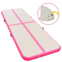 Sonata Надуваем дюшек за гимнастика с помпа, 700x100x10 см, PVC, розов - Sală de fitness - produse