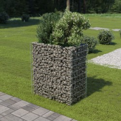 Sonata Габион плантер, поцинкована стомана, 90x50x100 cм - Ghivece, jardiniere