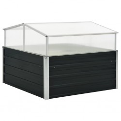 Sonata Парник, антрацит, 100x100x77 см, поцинкована стомана - Construcții de exterior